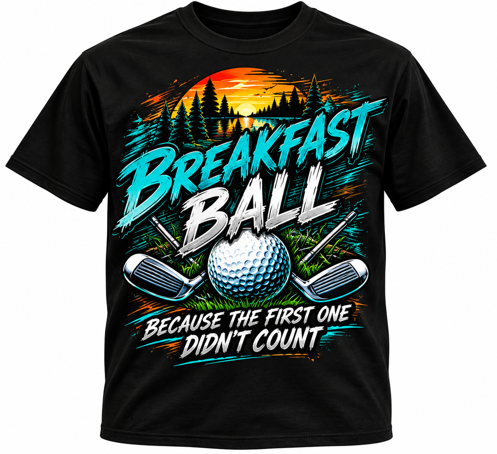 Breakfast Ball T Shirt