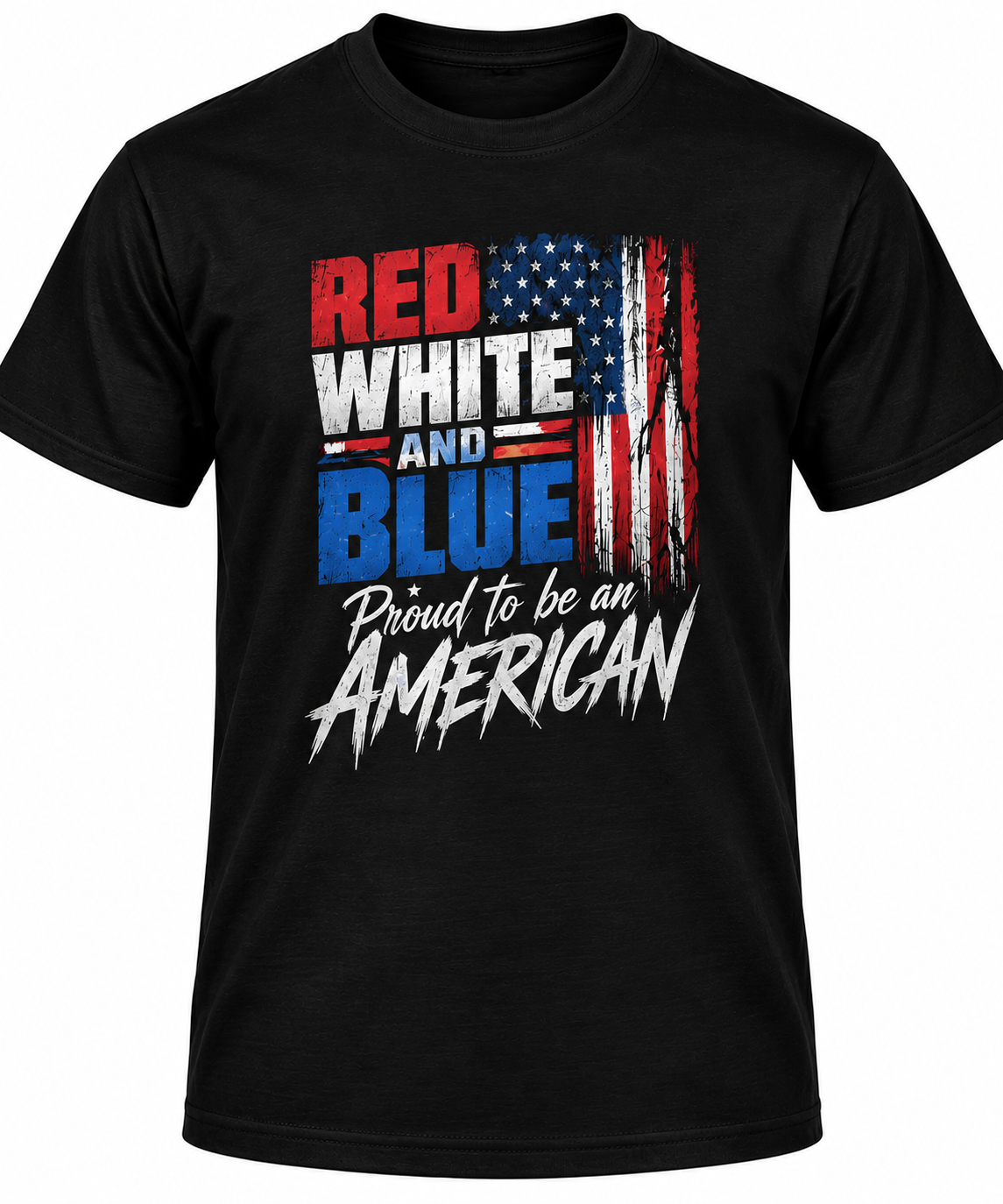 Red White & Blue T Shirt
