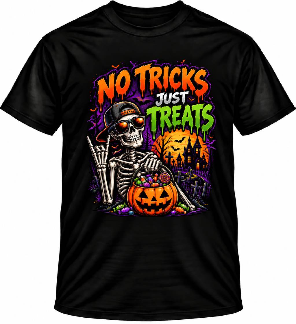No Tricks Just Treats T Shirt