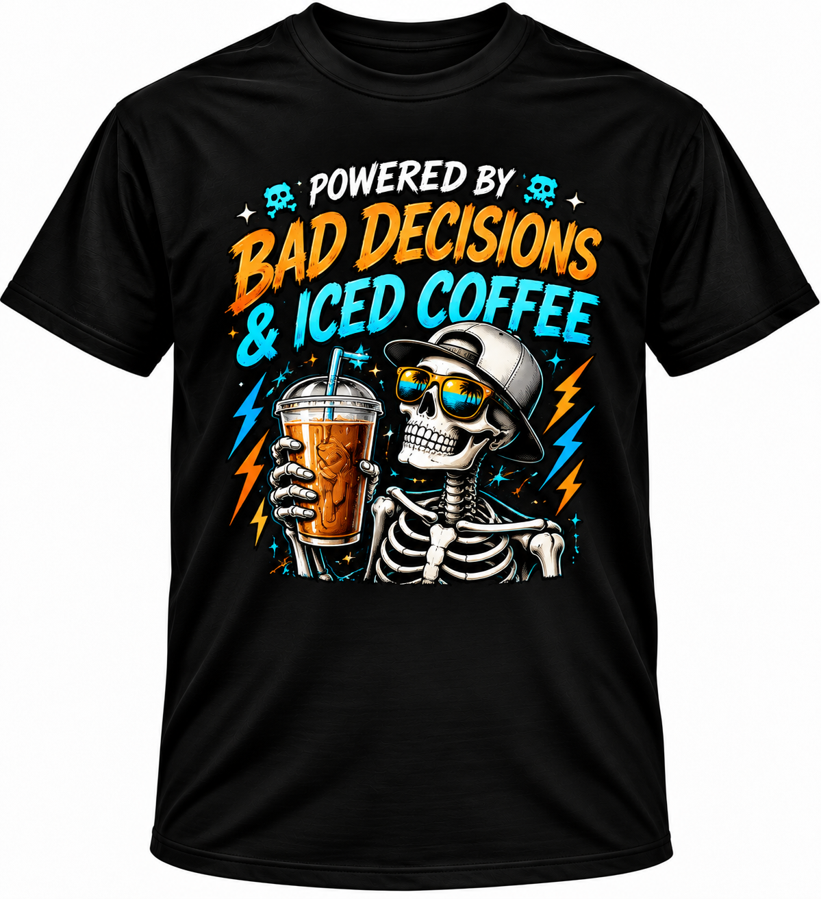 Bad Decisions & Iced Coffee T Shirt